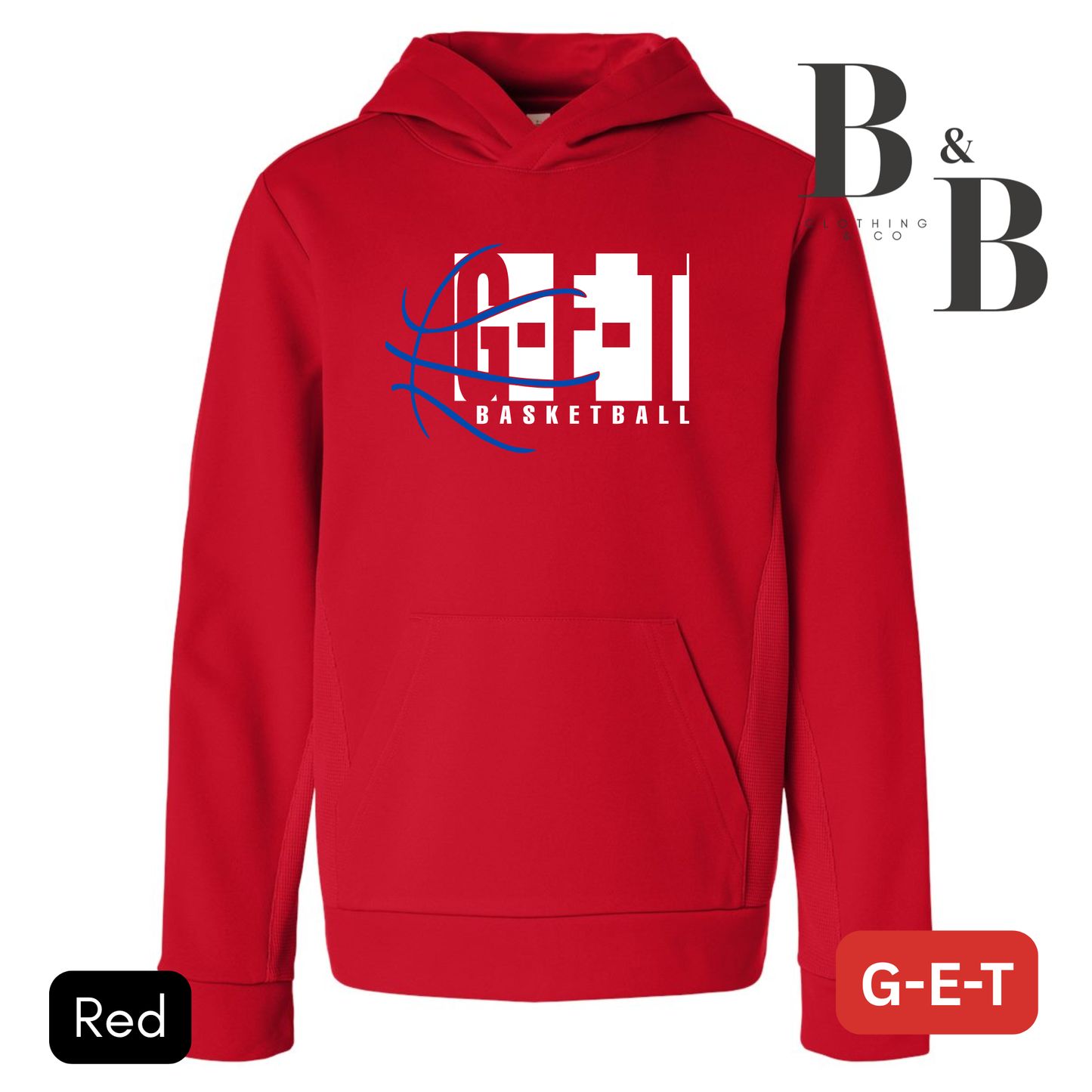 G-E-T Basketball Performance Hoodies Adult & Youth