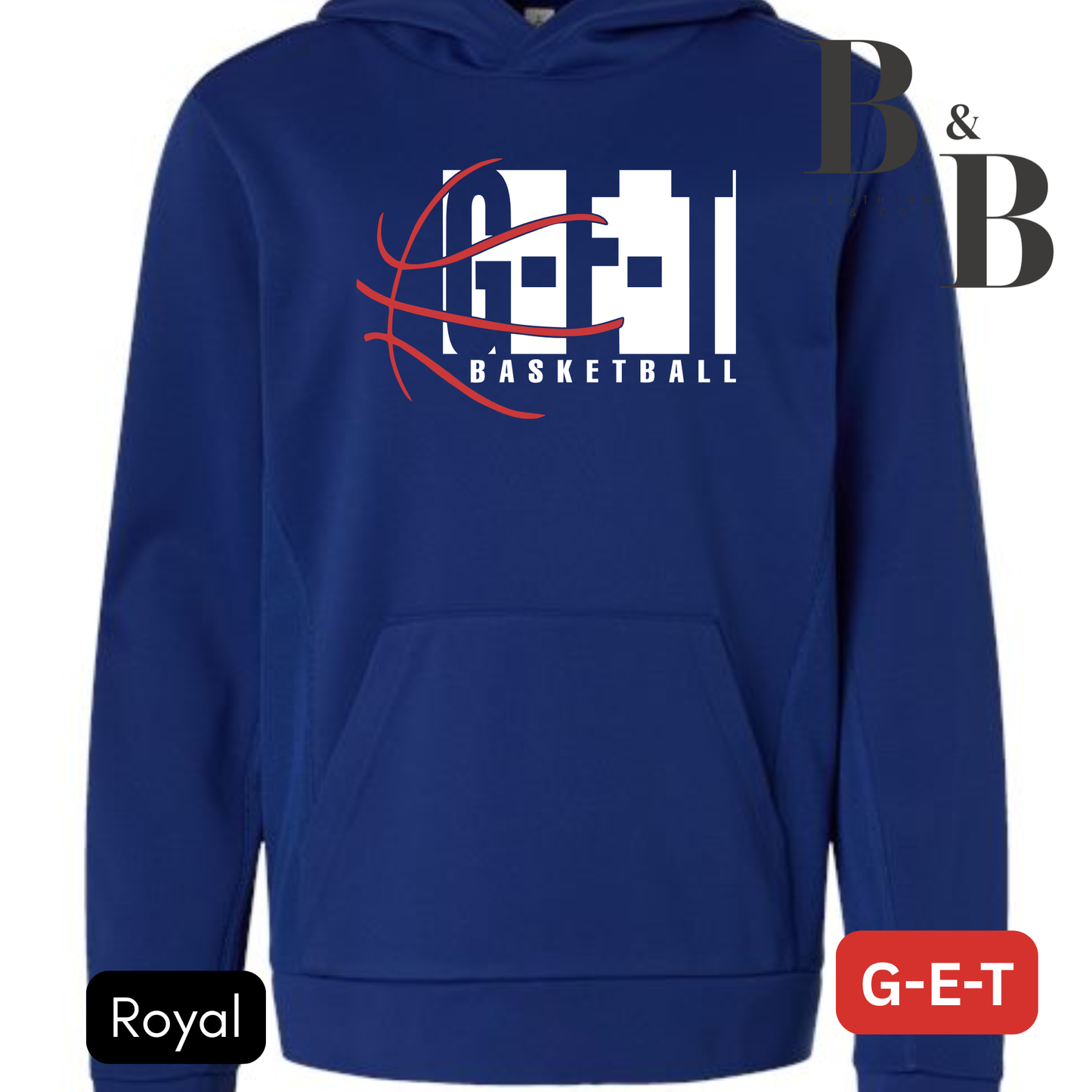 G-E-T Basketball Performance Hoodies Adult & Youth