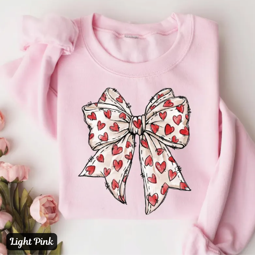 Bow With Hearts