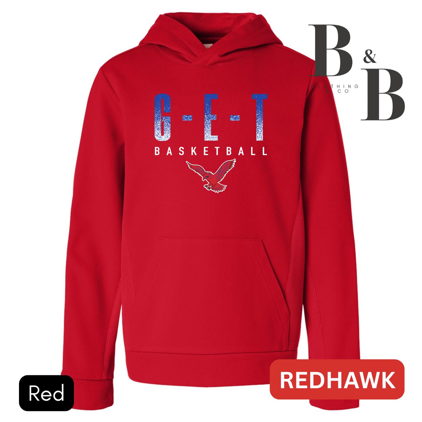 G-E-T Basketball Performance Hoodies Adult & Youth