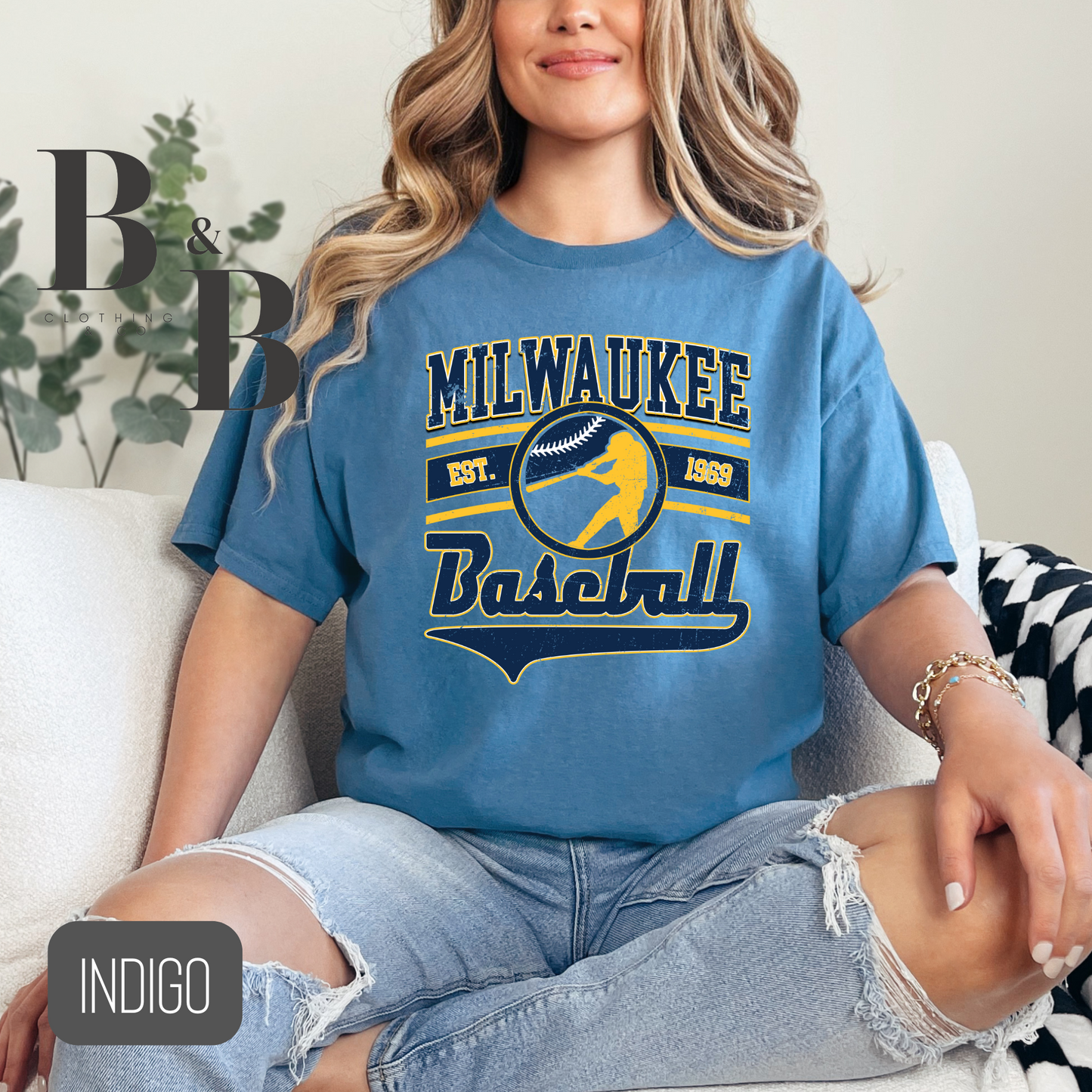 Milwaukee Baseball Tee- Adult