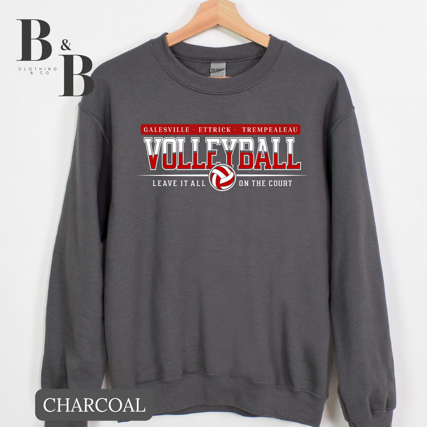 Leave It All On The Court Tee/Crewneck/Hoodie