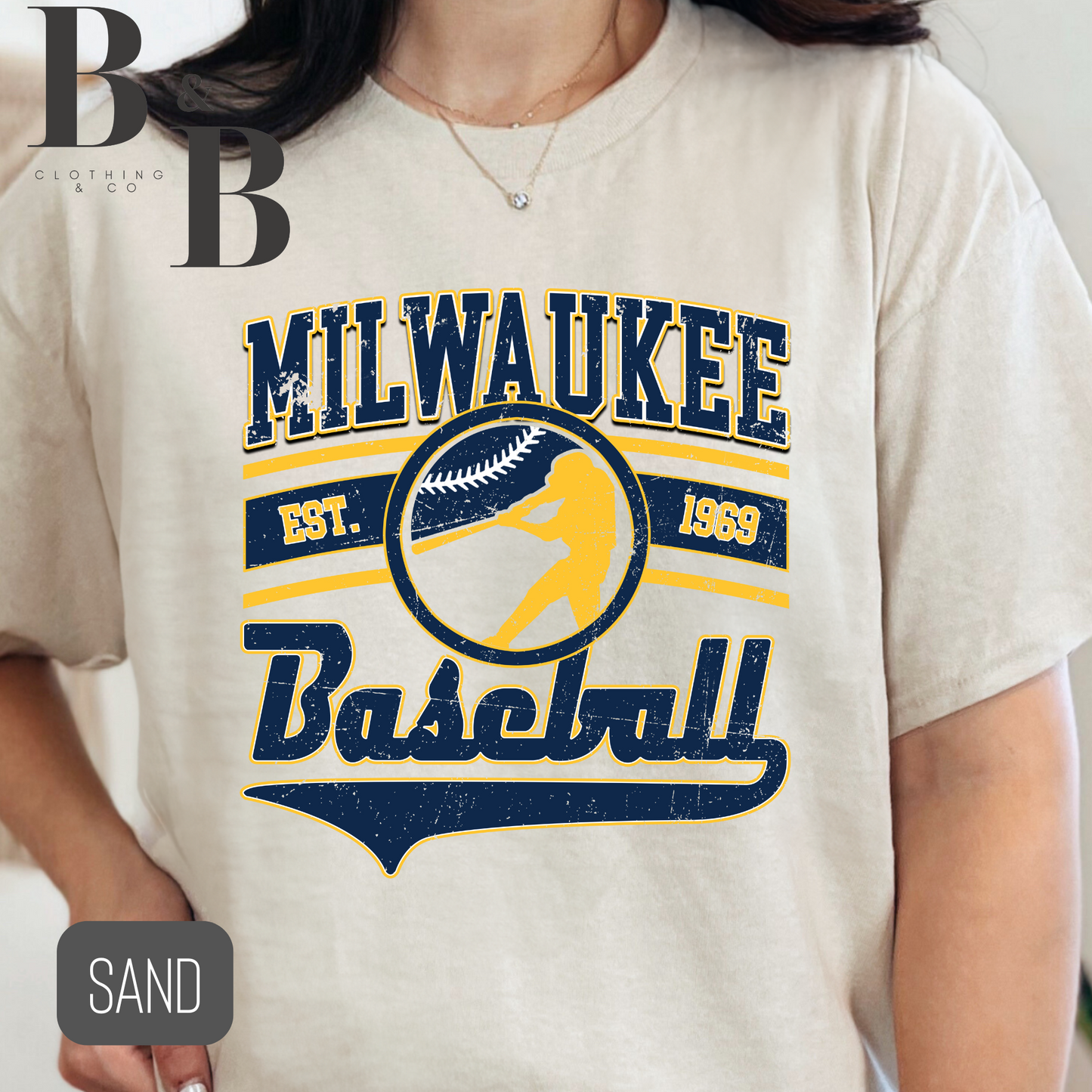 Milwaukee Baseball Tee- Youth