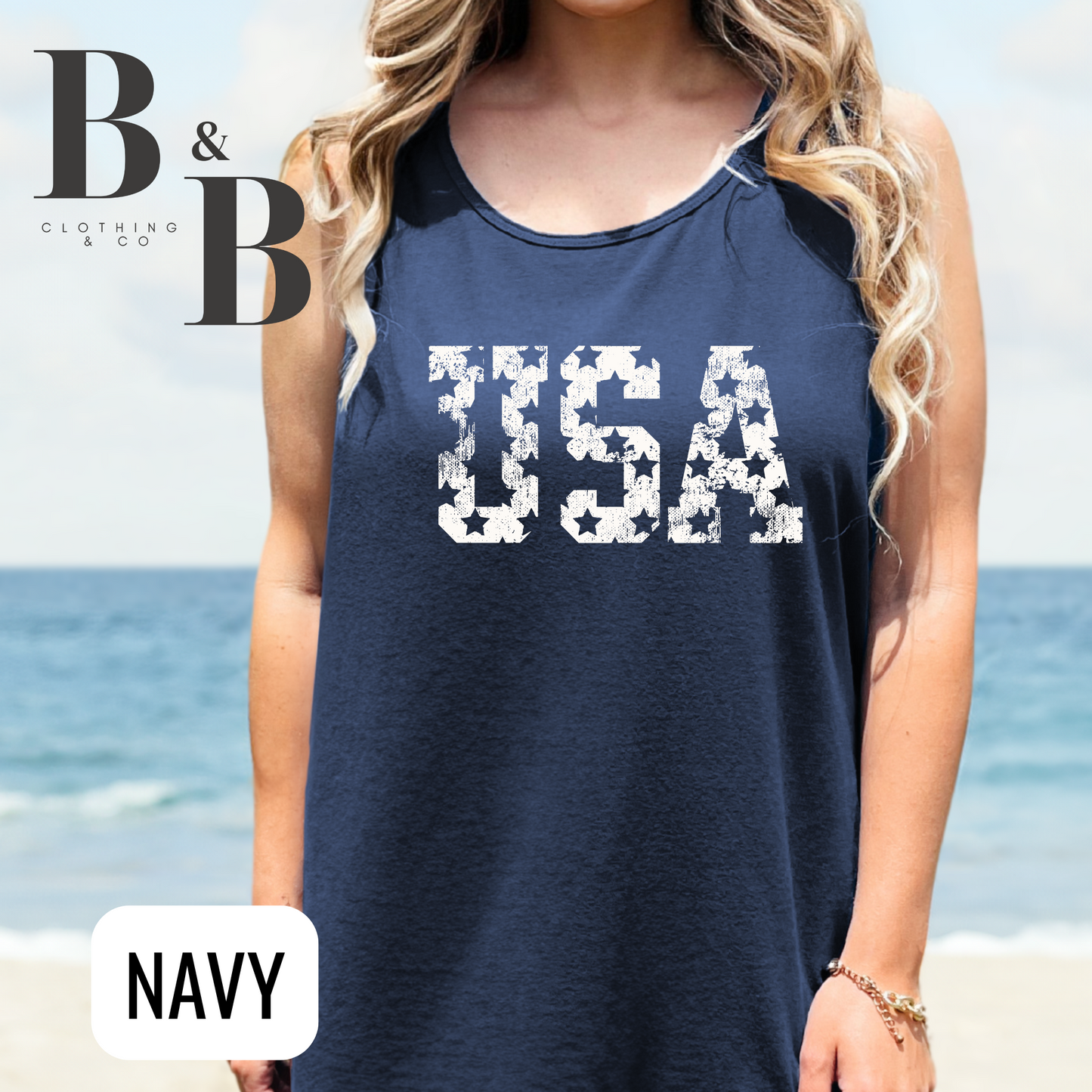 USA Tees & Tanks- Comfort Colors
