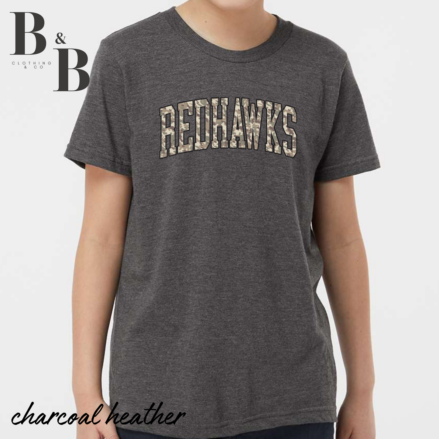 Camo Redhawks Youth Tee/Sweatshirts
