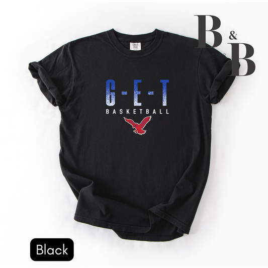 G-E-T Basketball w/ Redhawk Comfort Color Tees