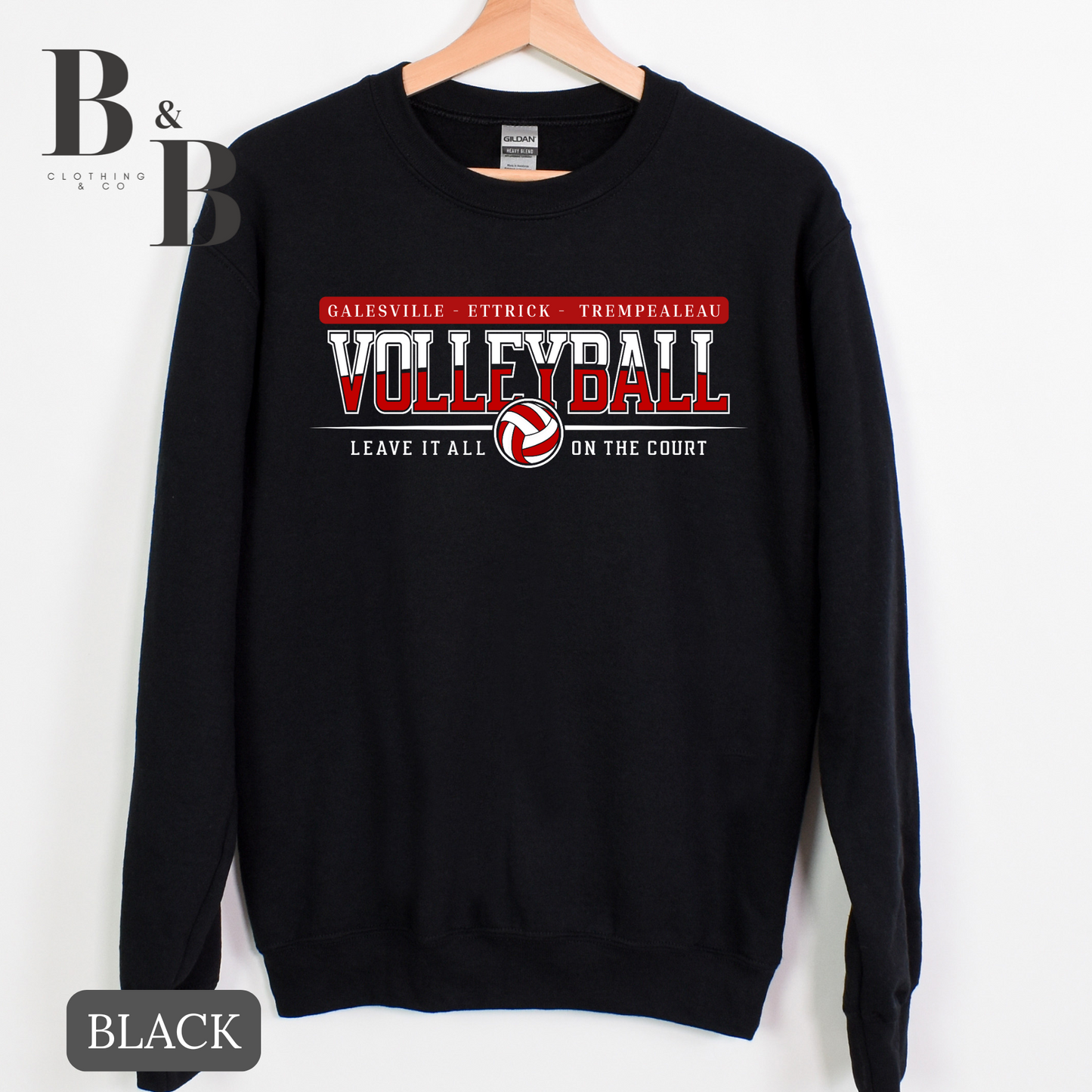 Leave It All On The Court Tee/Crewneck/Hoodie