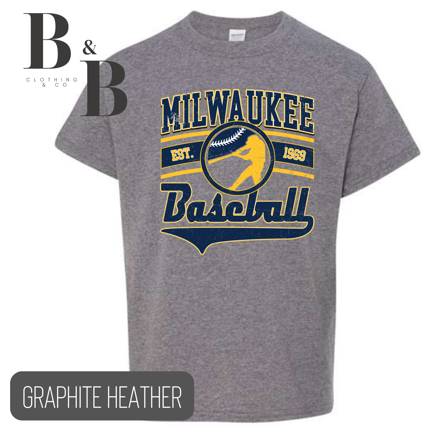 Milwaukee Baseball Tee- Youth