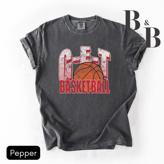 G-E-T Basketball w/ Basketball Comfort Color Tees
