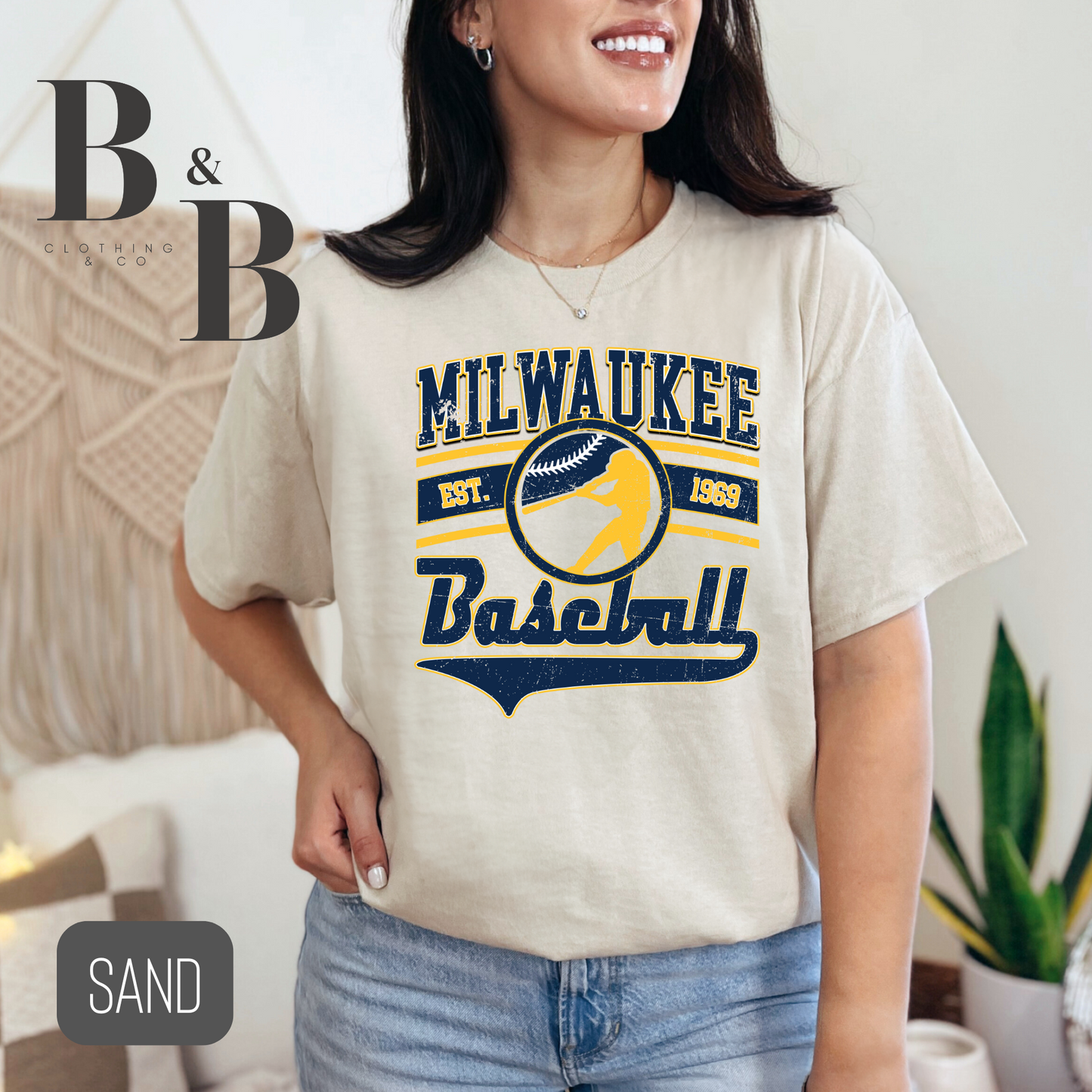 Milwaukee Baseball Tee- Adult