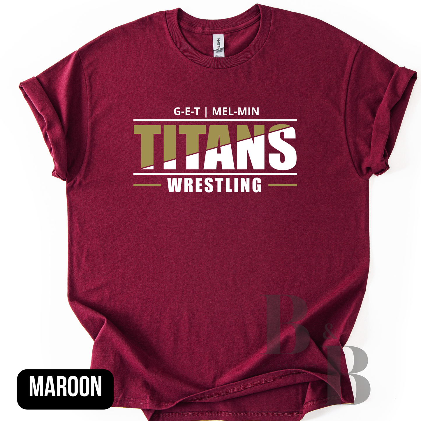 Titan Wrestling 1 YOUTH Tee|LS|Crew|Hoodie