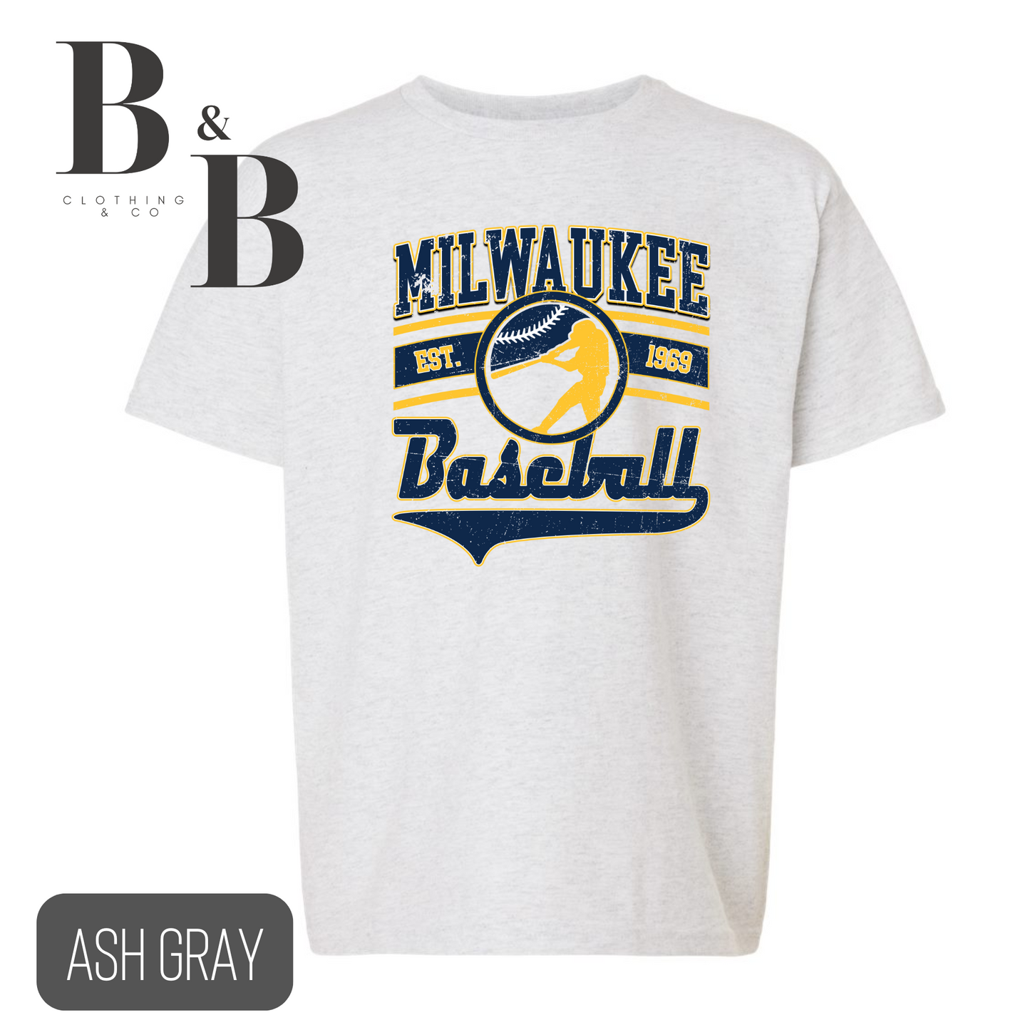Milwaukee Baseball Tee- Youth