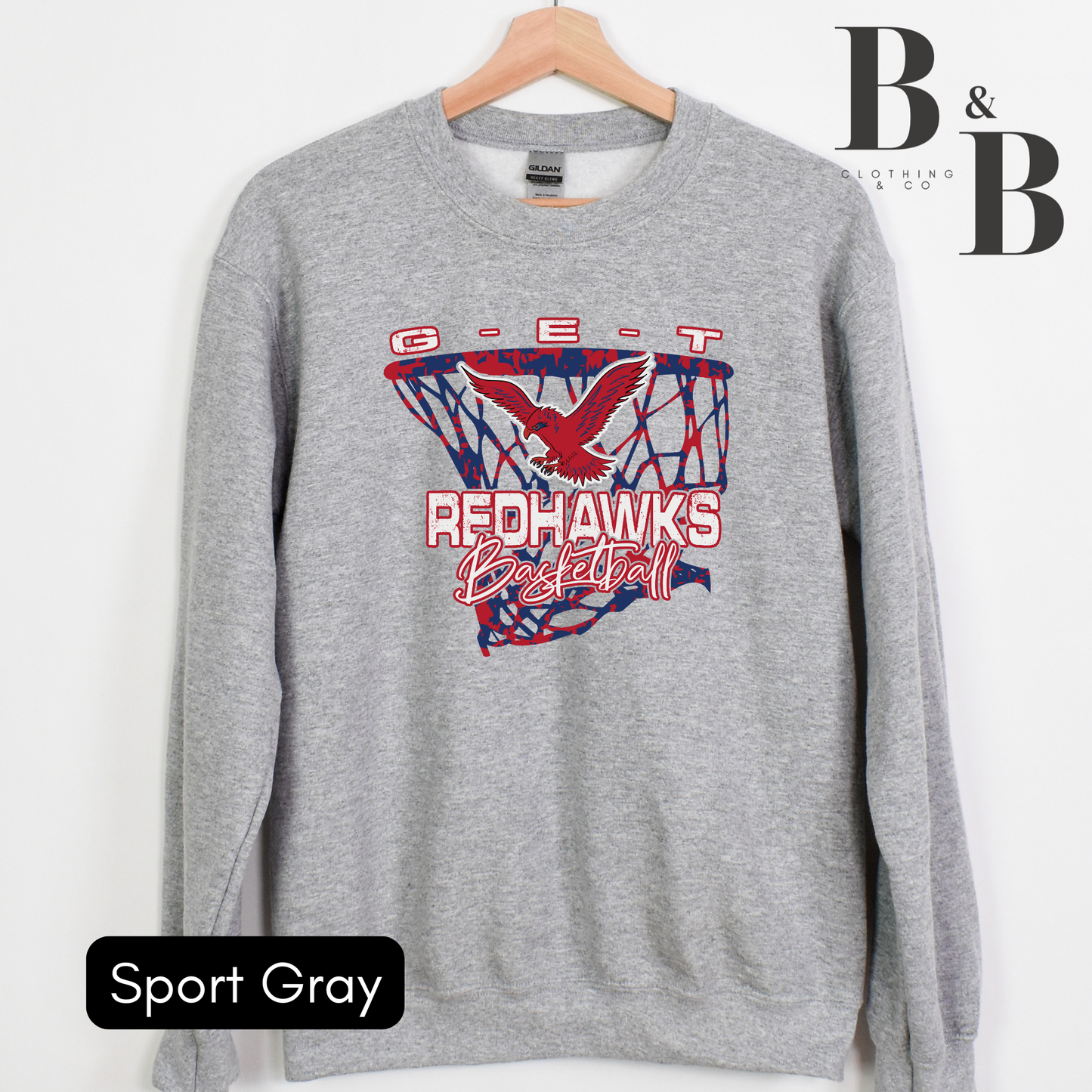 G-E-T Basketball Net YOUTH Tee|LS|Crew|Hoodie