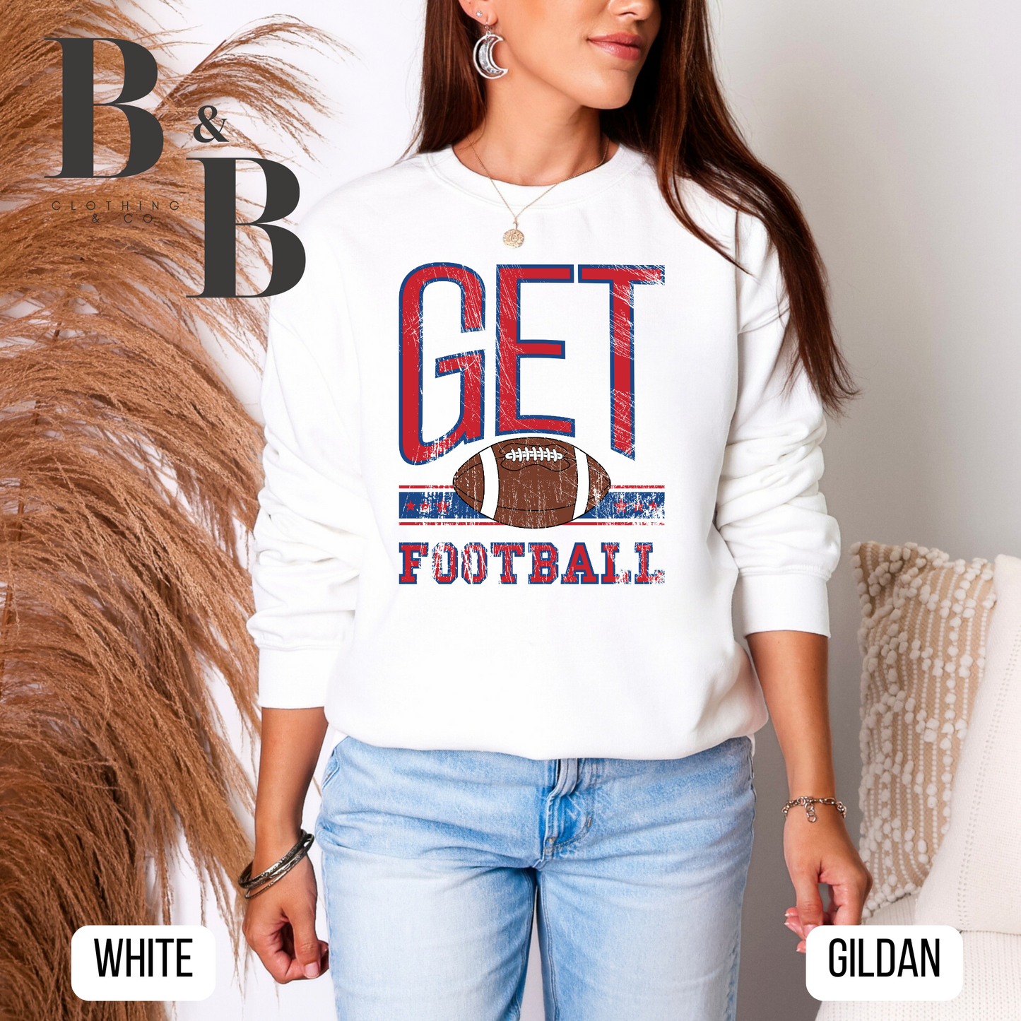 G-E-T Football Sweatshirts