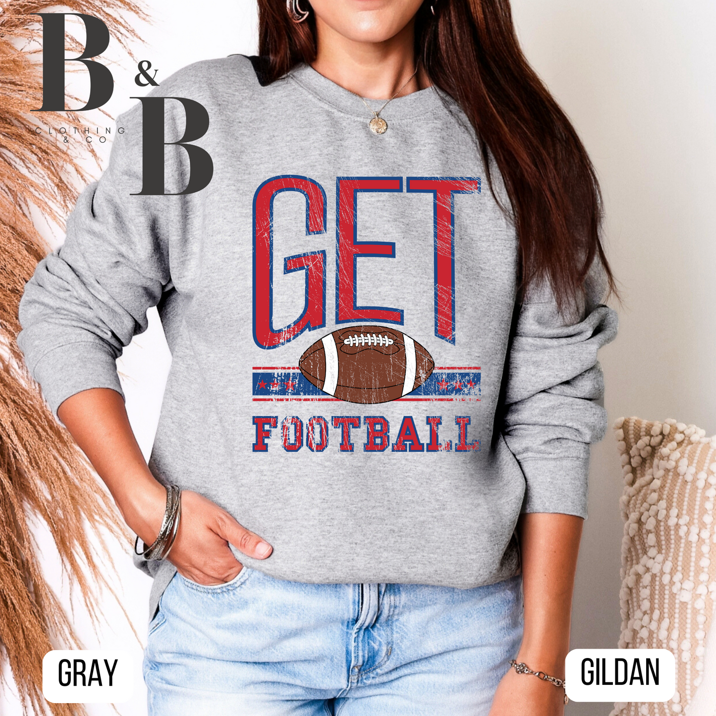G-E-T Football Sweatshirts