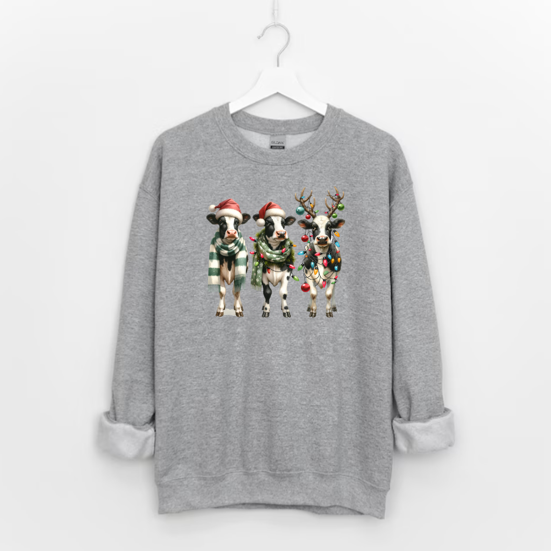 Christmas Cows