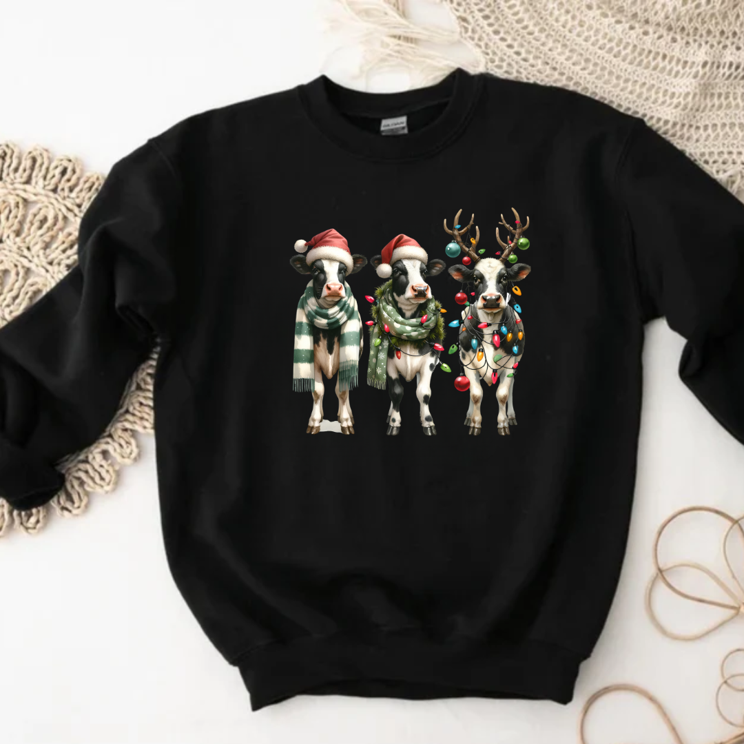 Christmas Cows