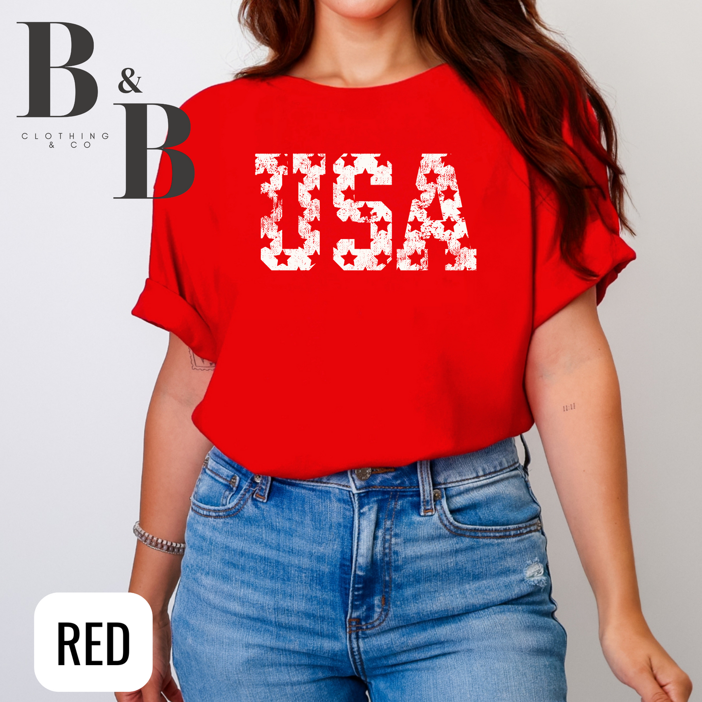 USA Tees & Tanks- Comfort Colors