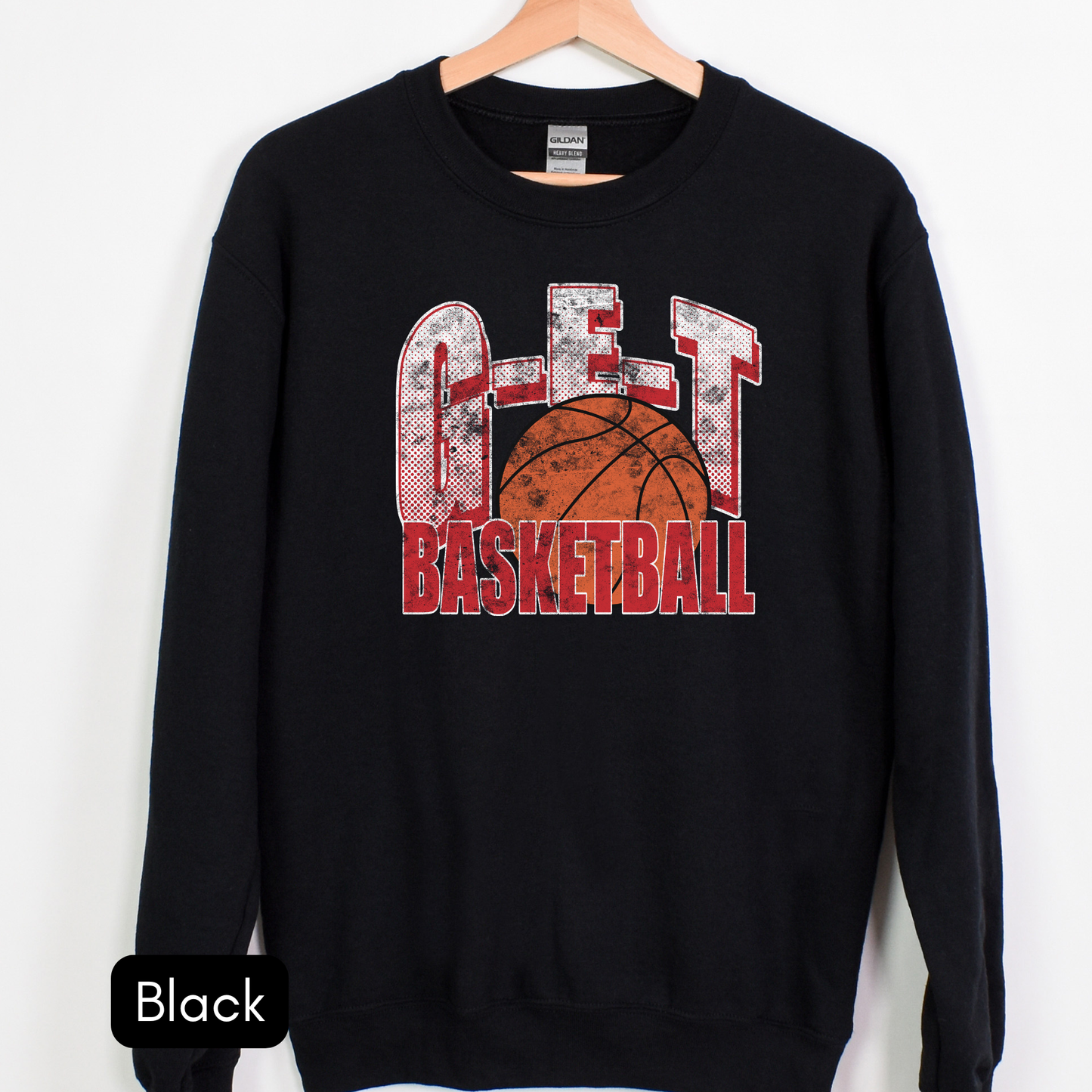 G-E-T Basketball w/ Basketball YOUTH Tee|LS|Crew|Hoodie