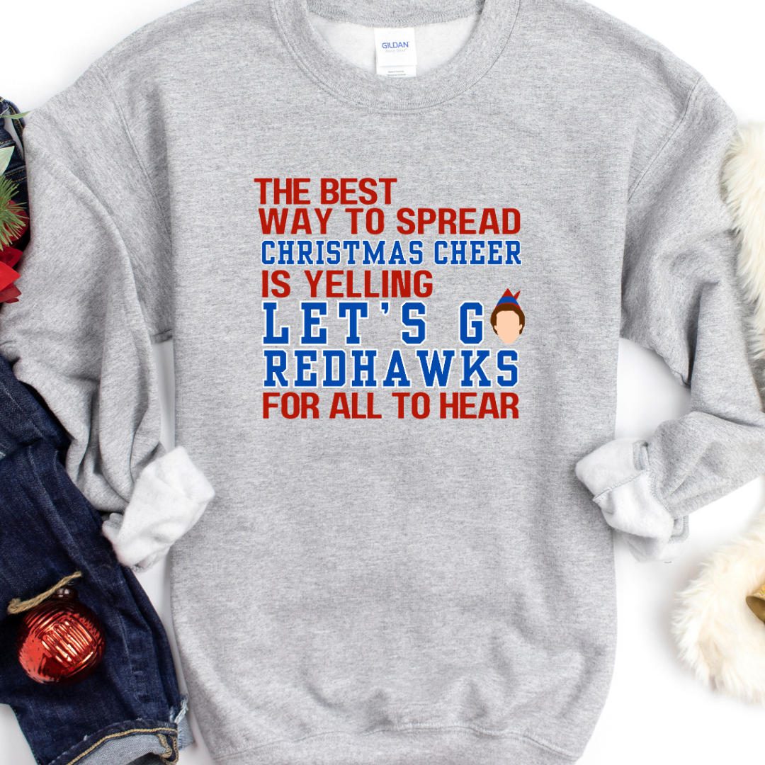 LET'S GO REDHAWKS- Adult