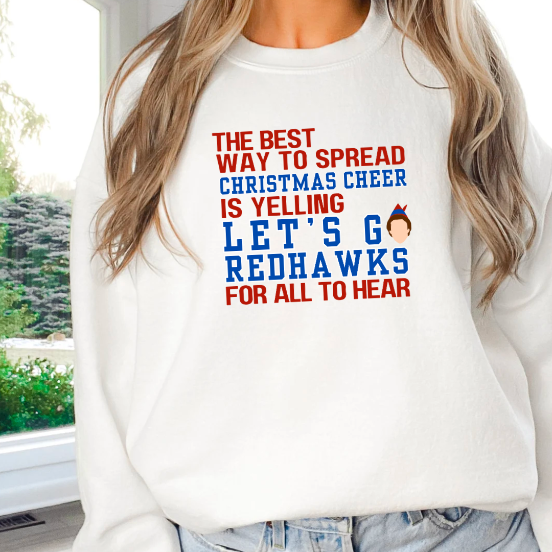 LET'S GO REDHAWKS- Adult