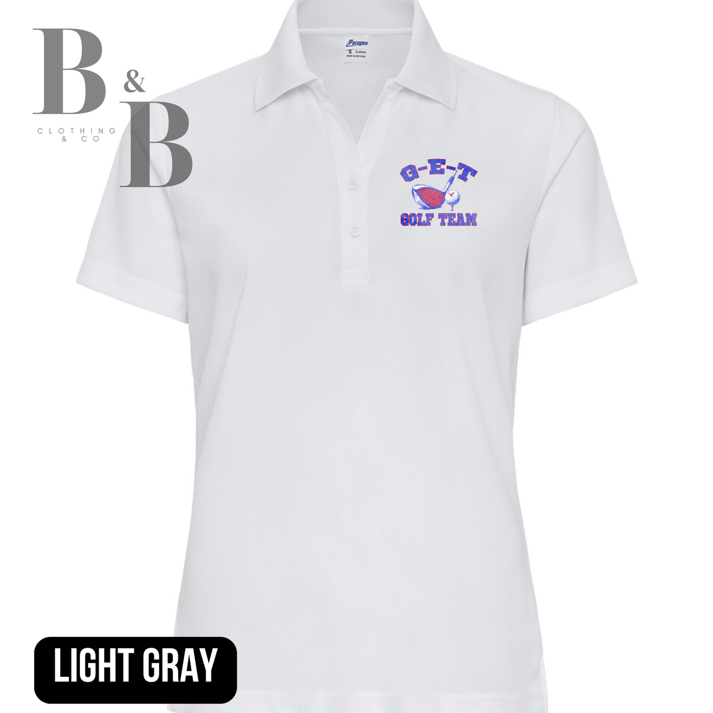 G-E-T Golf Performance Polo Men + Womens