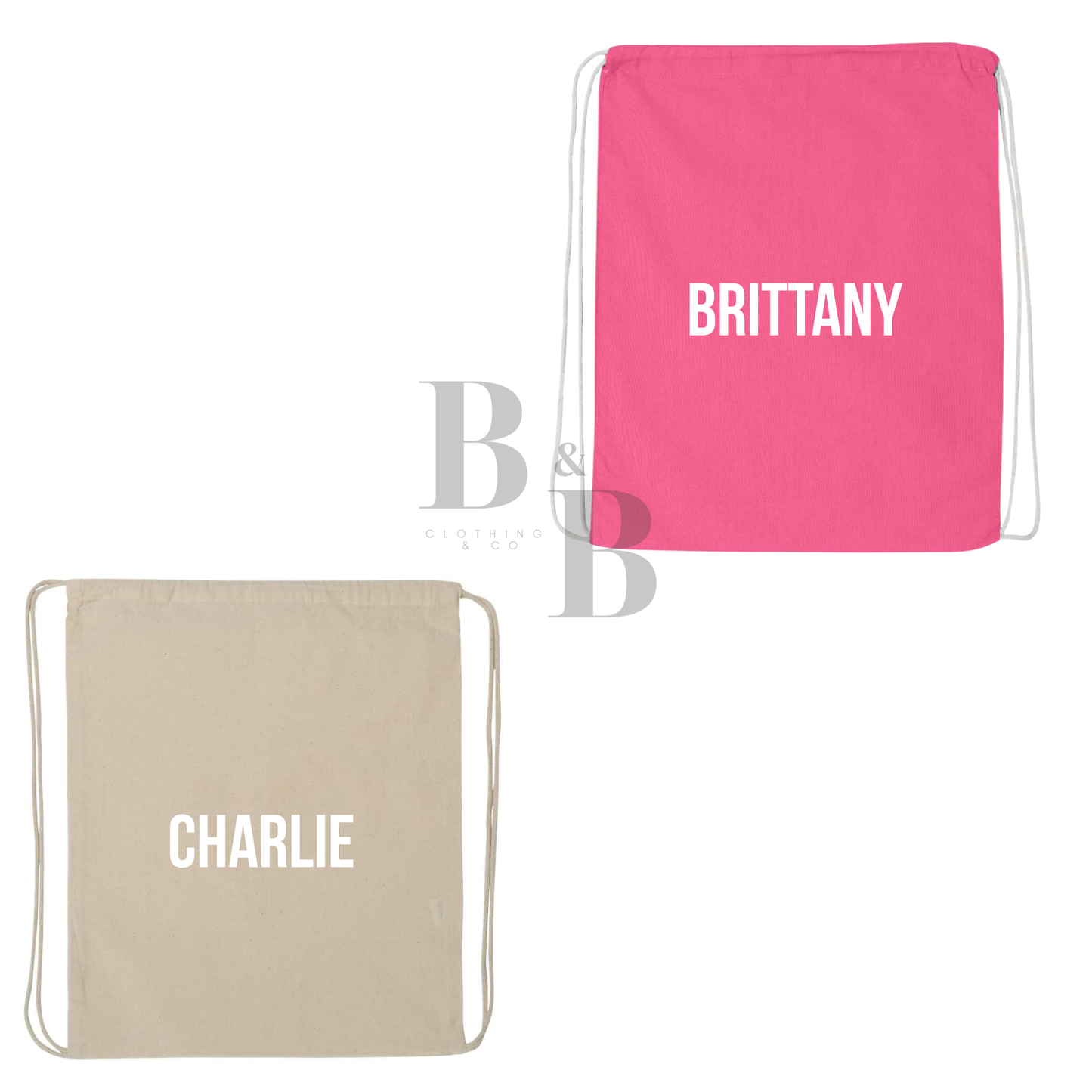 TE- Drawstring Backpacks