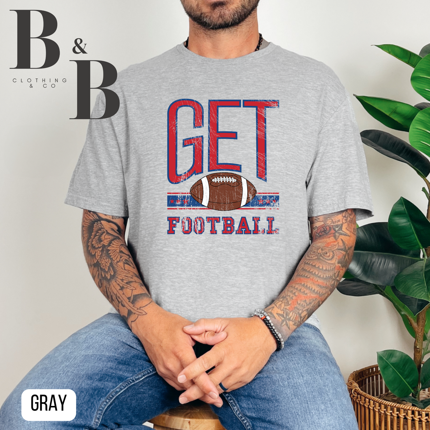 G-E-T Football Tees