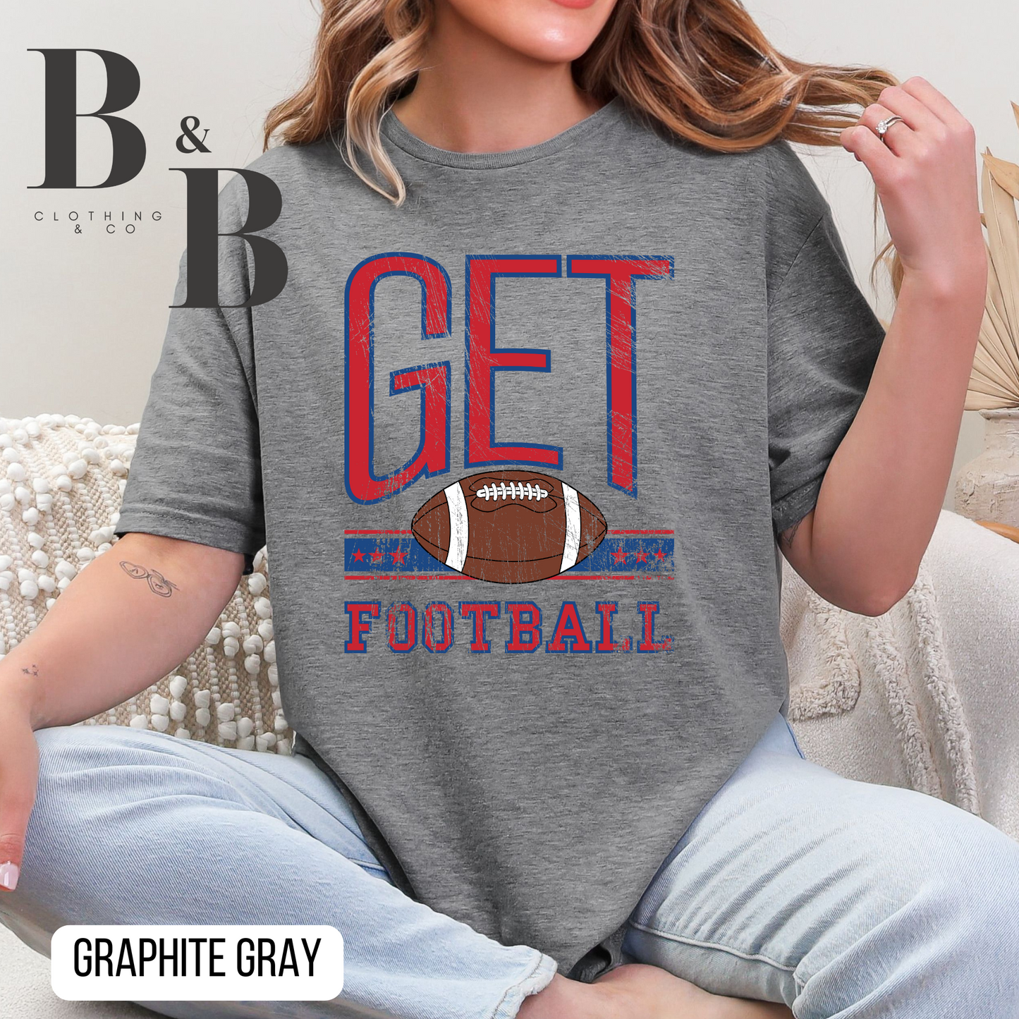 G-E-T Football Tees