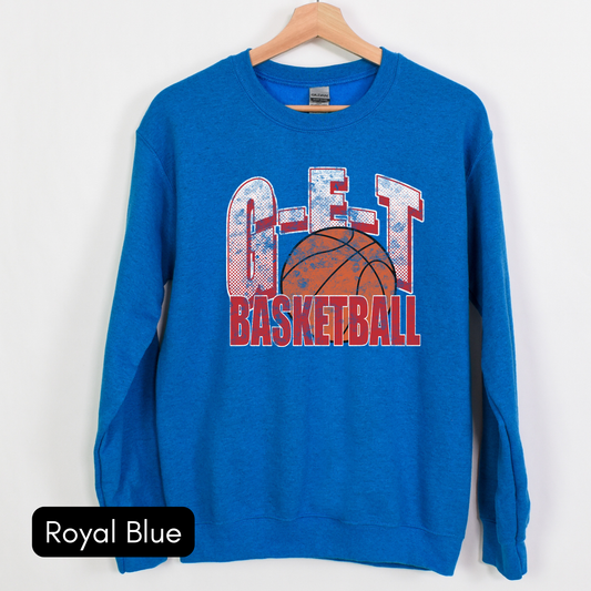 G-E-T Basketball w/ Basketball YOUTH Tee|LS|Crew|Hoodie