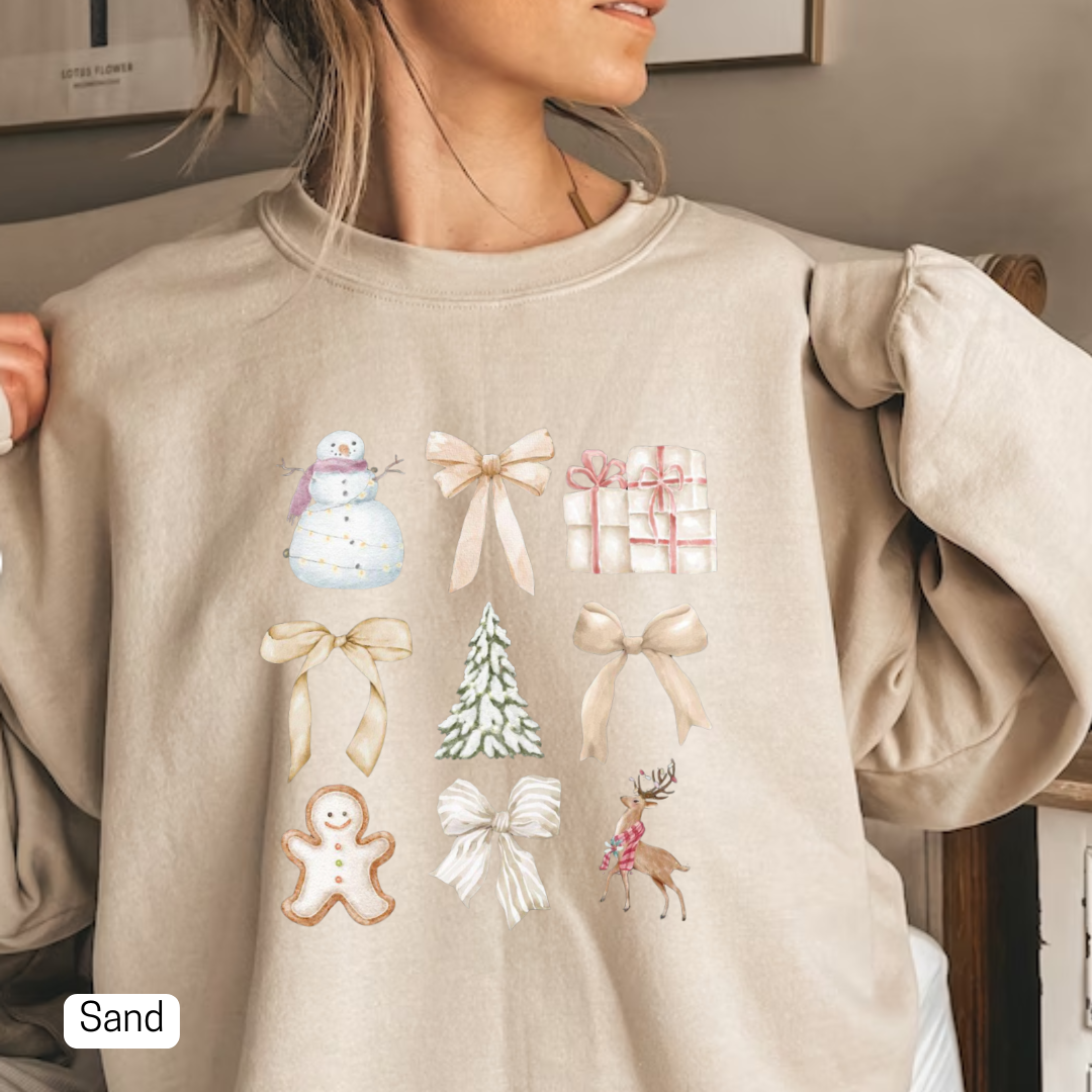 Neutral Christmas Bows