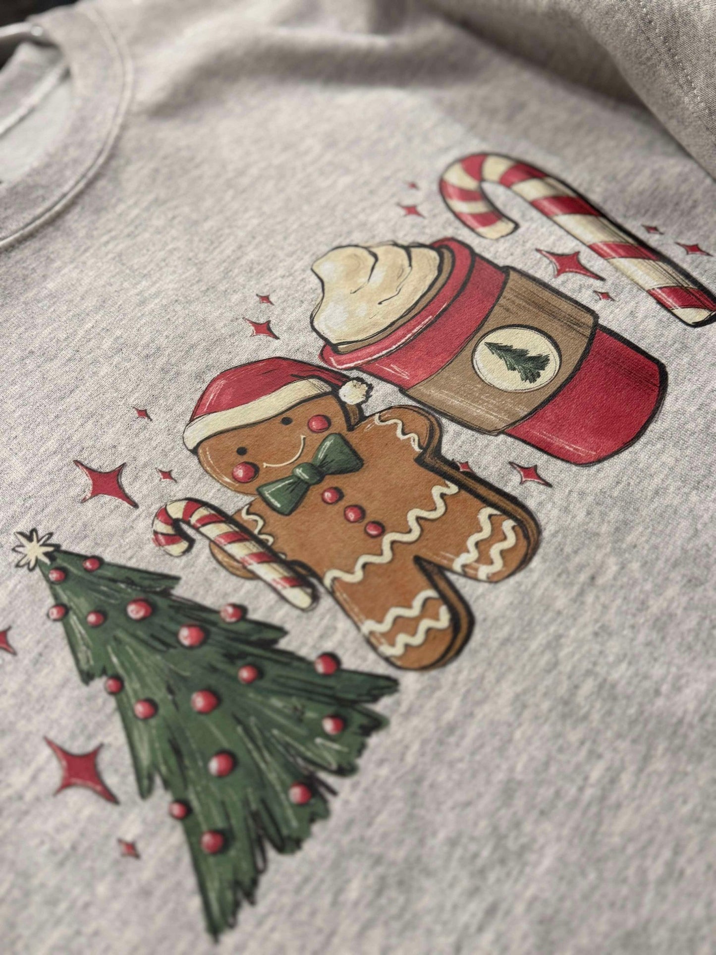Christmas Mood: Tree Gingerbread Coffee Candy Cane