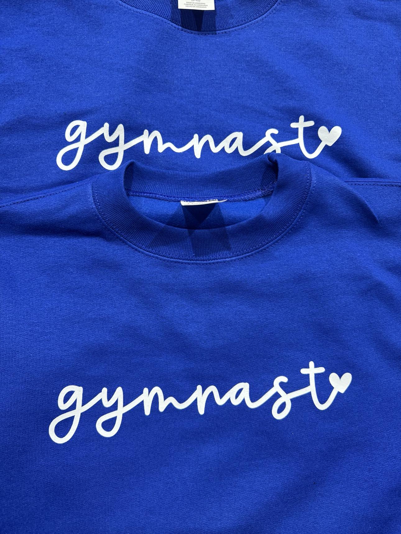 GYMNAST Adult Tee/Sweatshirts- Choose your color!