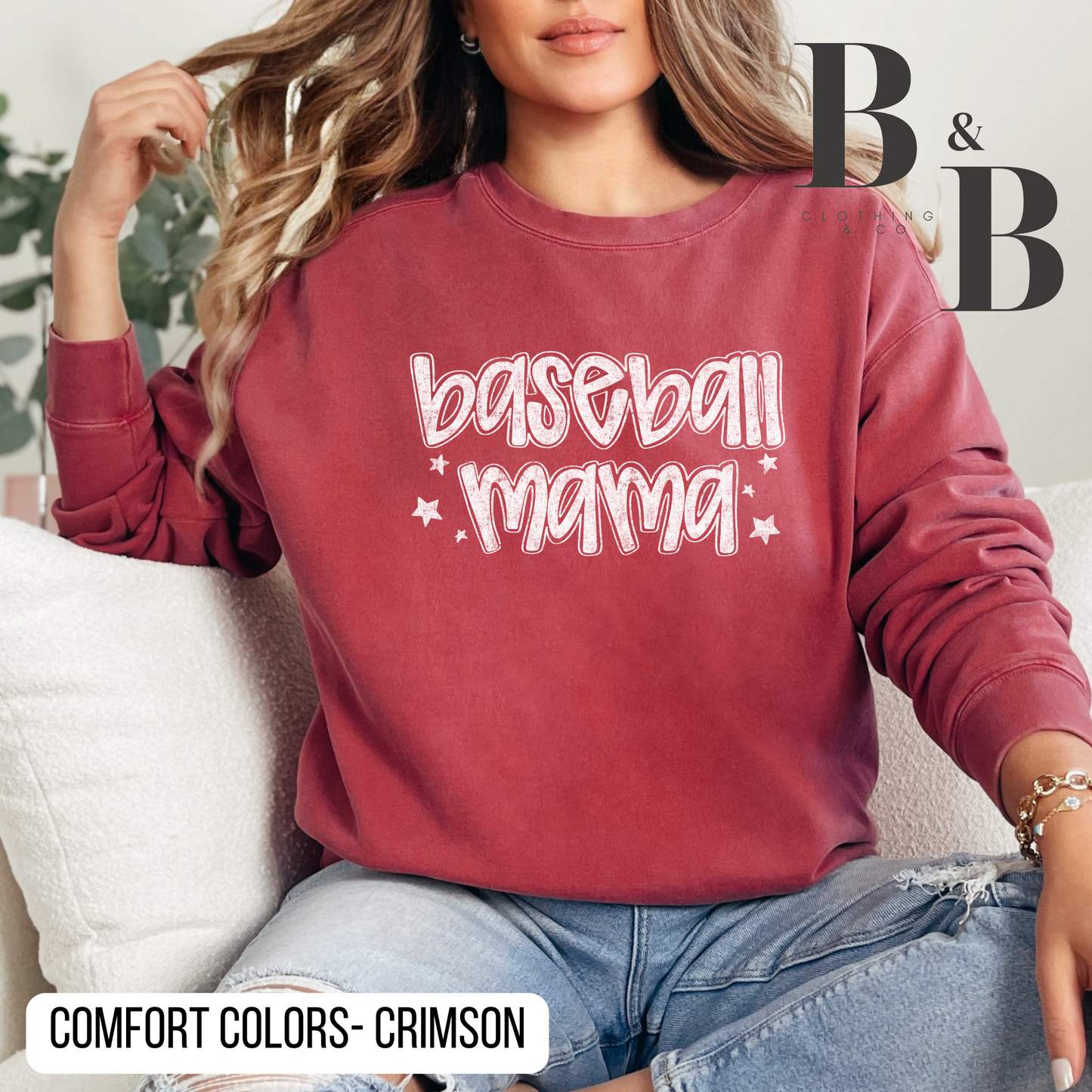 Baseball/Softball Mama- CHOOSE YOUR COLOR!