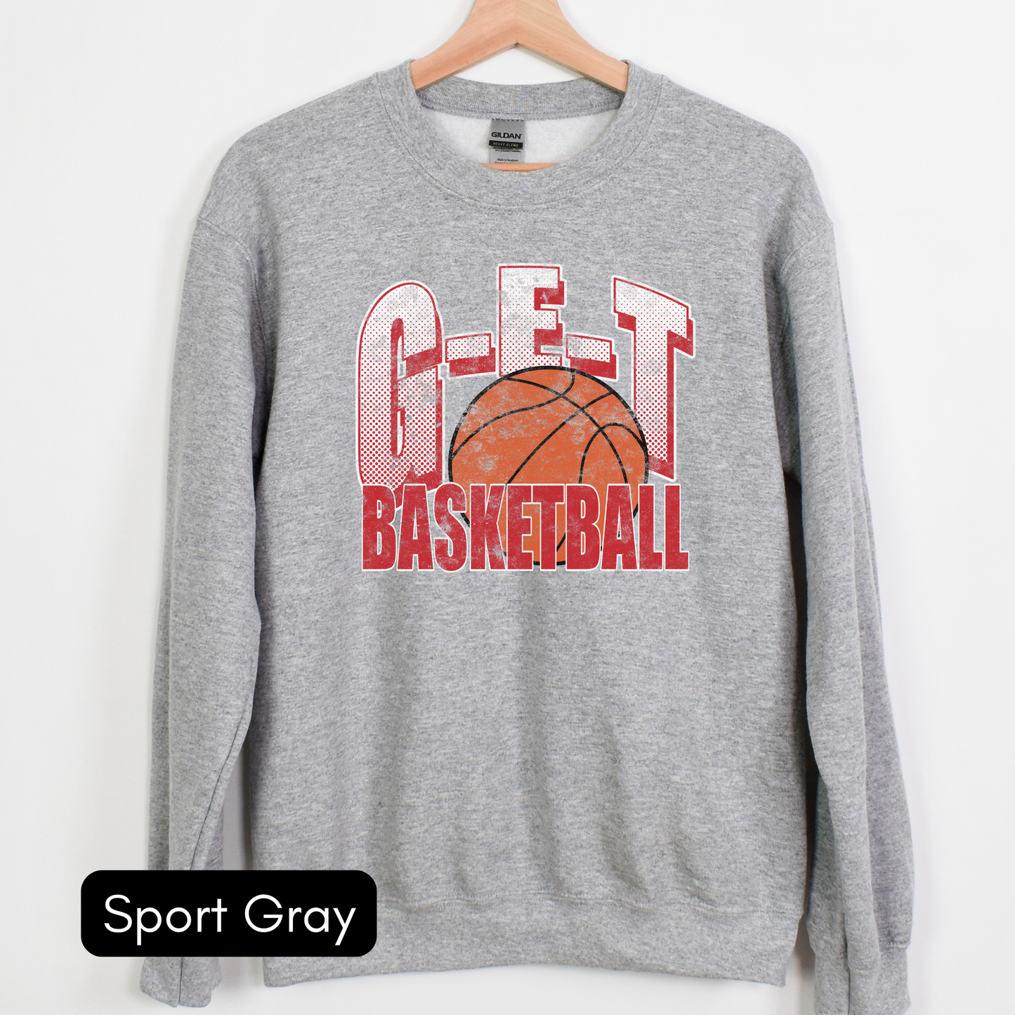 G-E-T Basketball w/ Basketball YOUTH Tee|LS|Crew|Hoodie