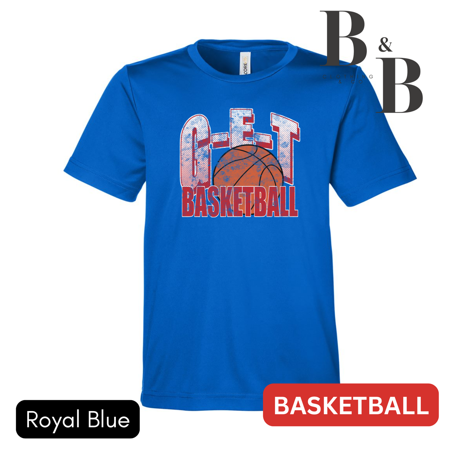 G-E-T Basketball Performance Tees Adult & Youth