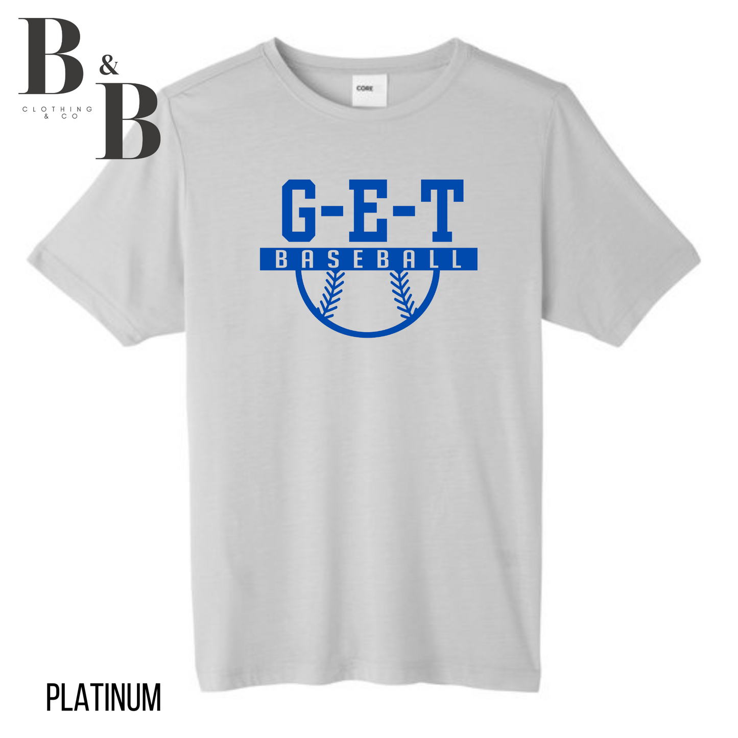 GET/Redhawk/Ettrick Baseball Performance Tee's YOUTH