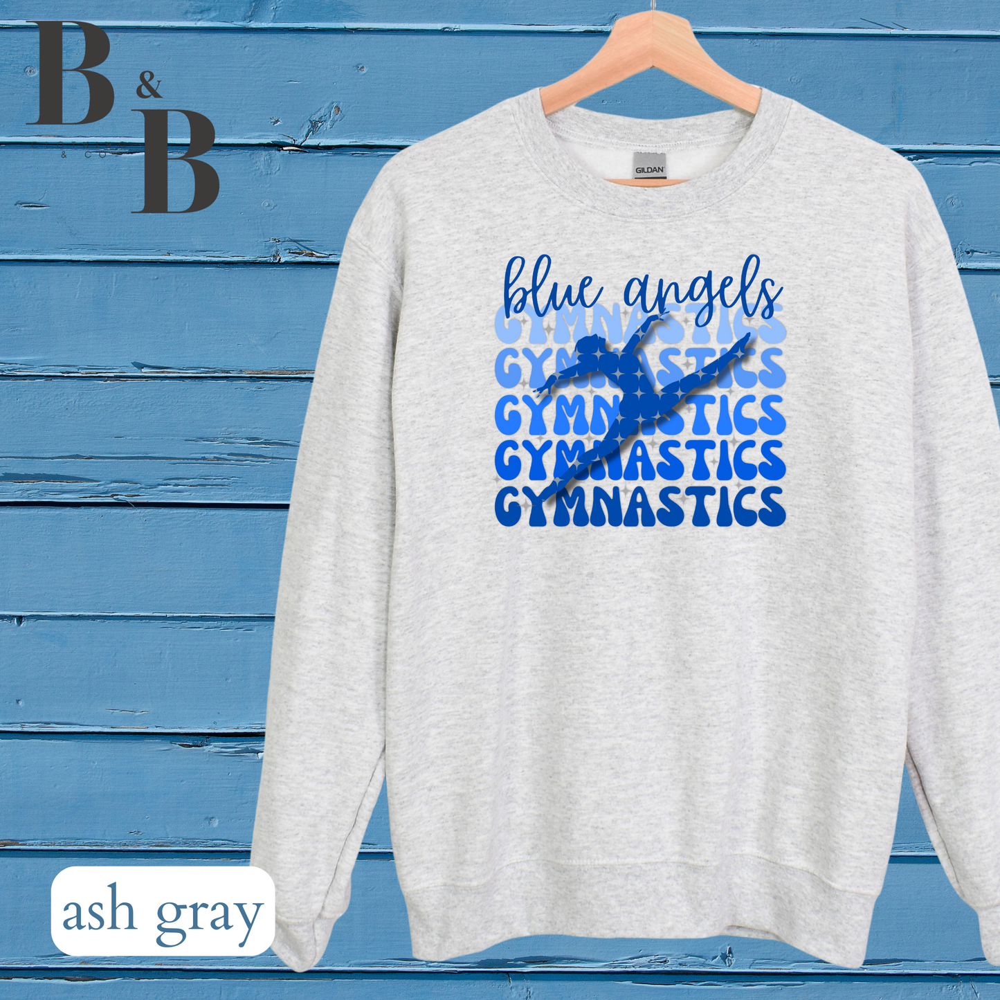 Blue Angels Gymnastics Tee/Sweatshirt/Hoodie