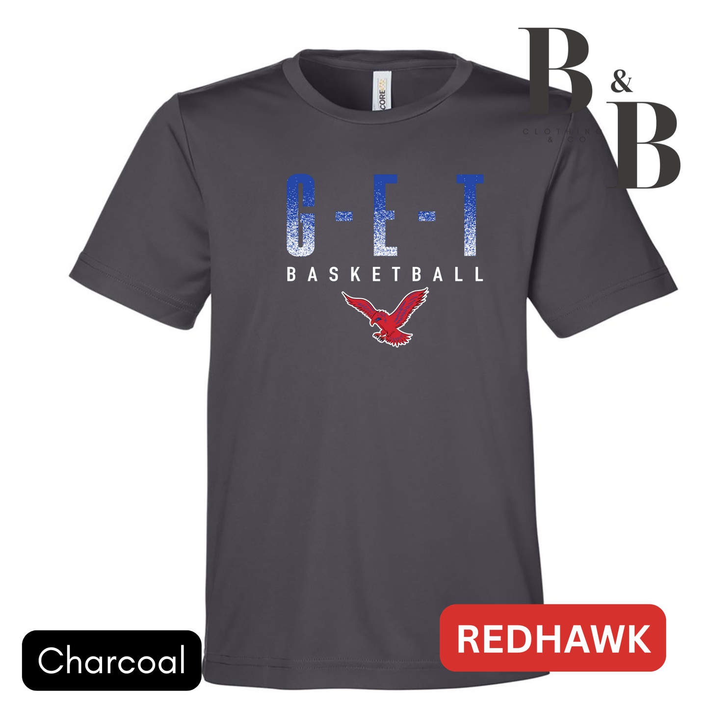 G-E-T Basketball Performance Tees Adult & Youth