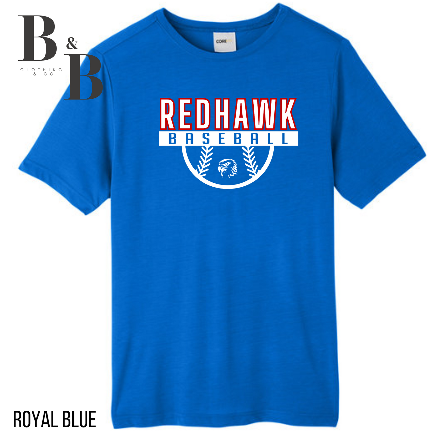 GET/Redhawk/Ettrick Baseball Performance Tee's YOUTH
