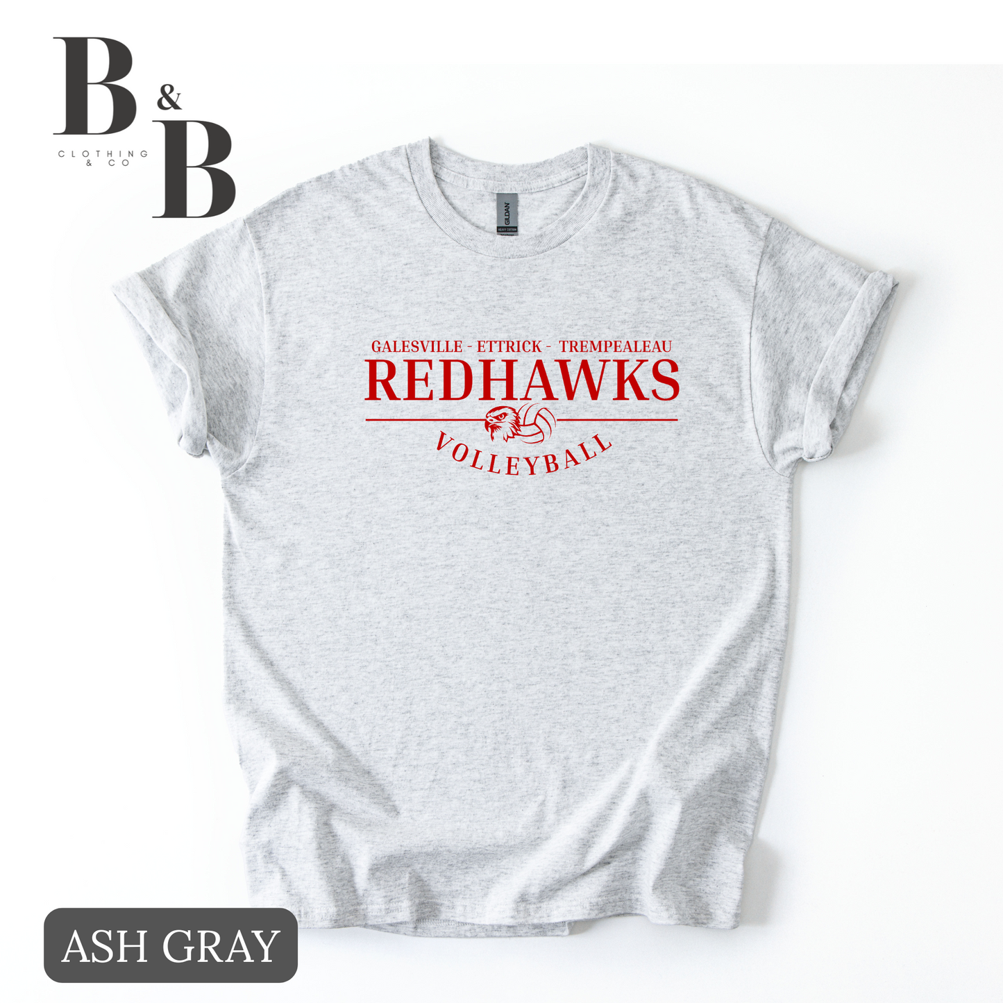 REDHAWKS Volleyball Tee/Crewneck/Hoodie YOUTH