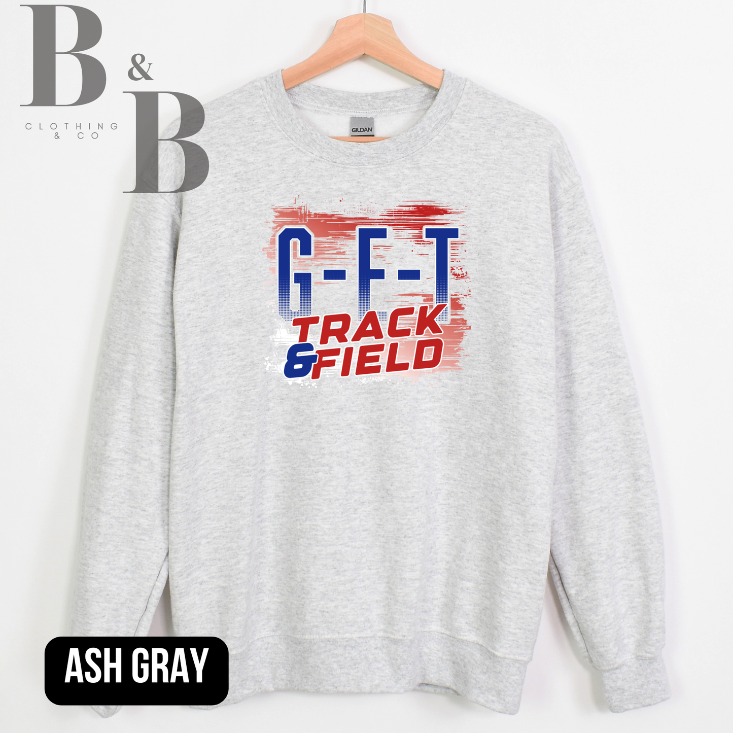 G-E-T Track & Field Youth Crew|Hoodie