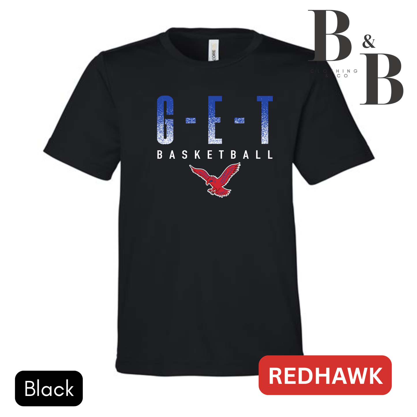 G-E-T Basketball Performance Tees Adult & Youth