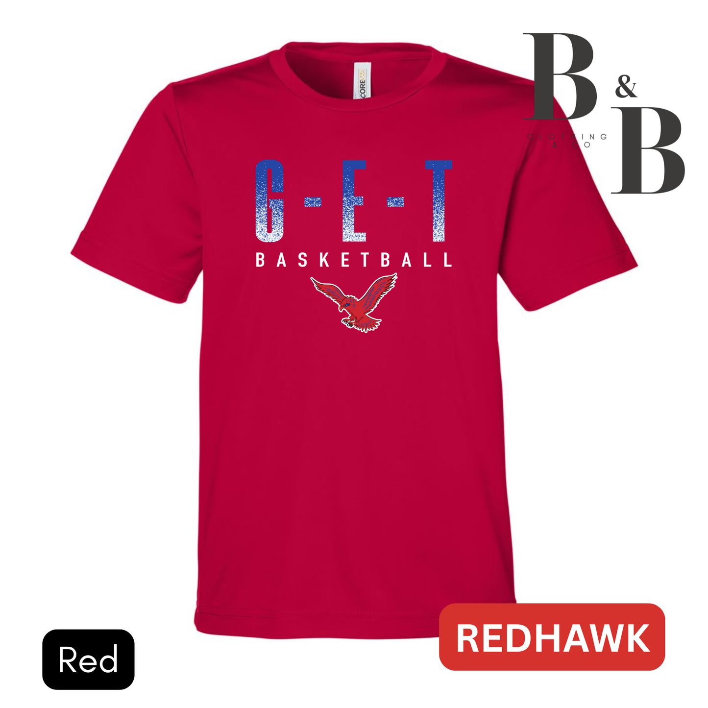 G-E-T Basketball Performance Tees Adult & Youth