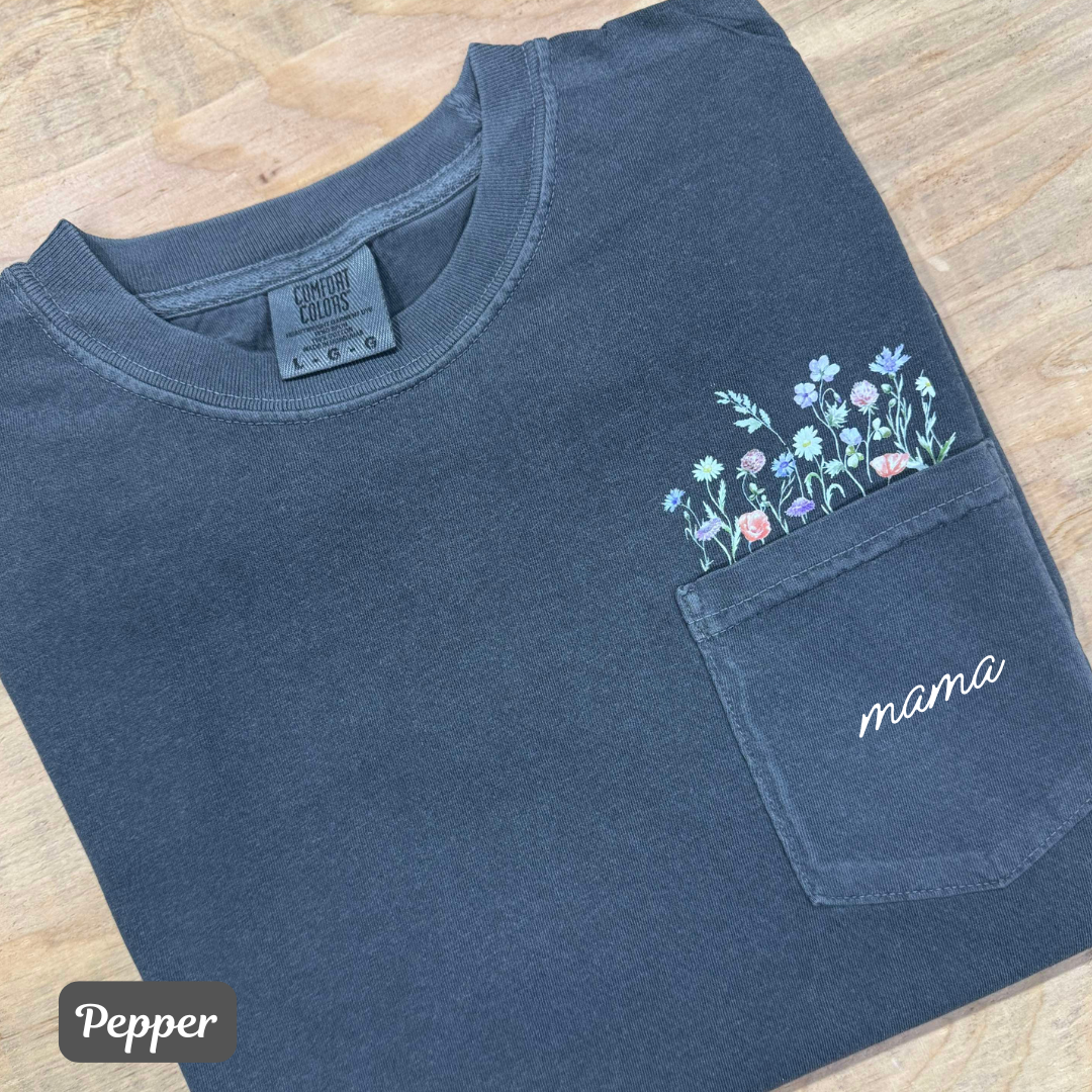 Wildflowers Pocket Tee