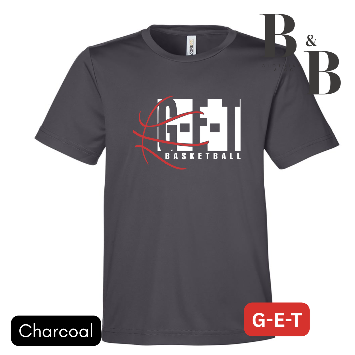 G-E-T Basketball Performance Tees Adult & Youth