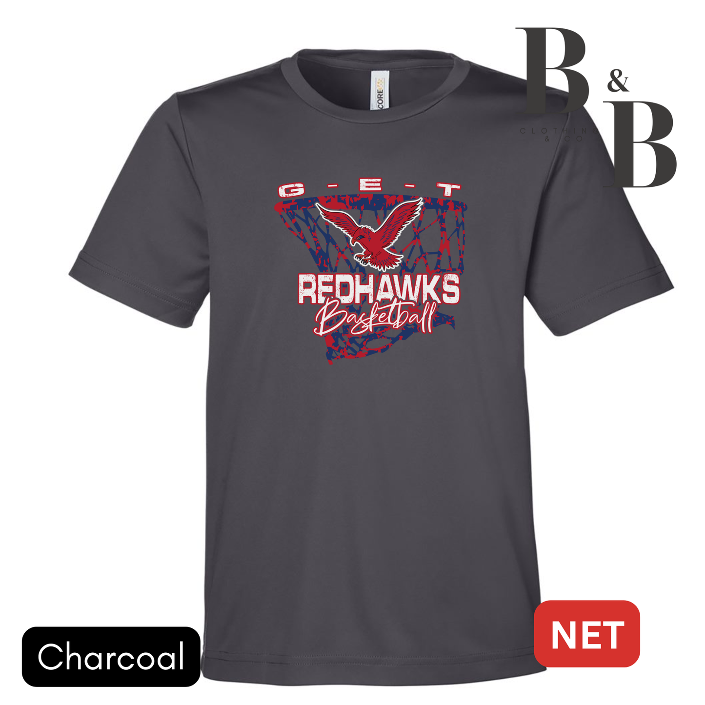 G-E-T Basketball Performance Tees Adult & Youth
