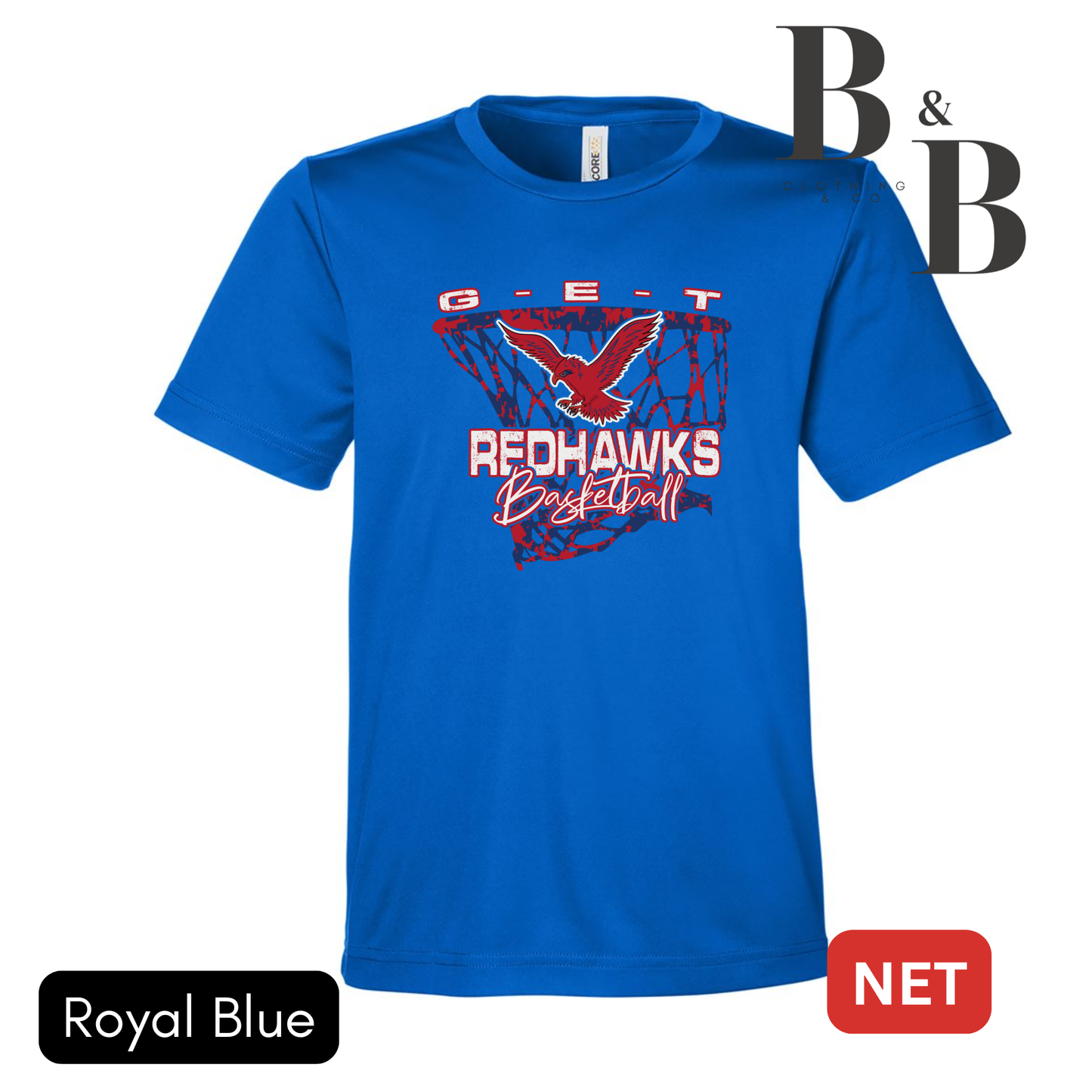 G-E-T Basketball Performance Tees Adult & Youth