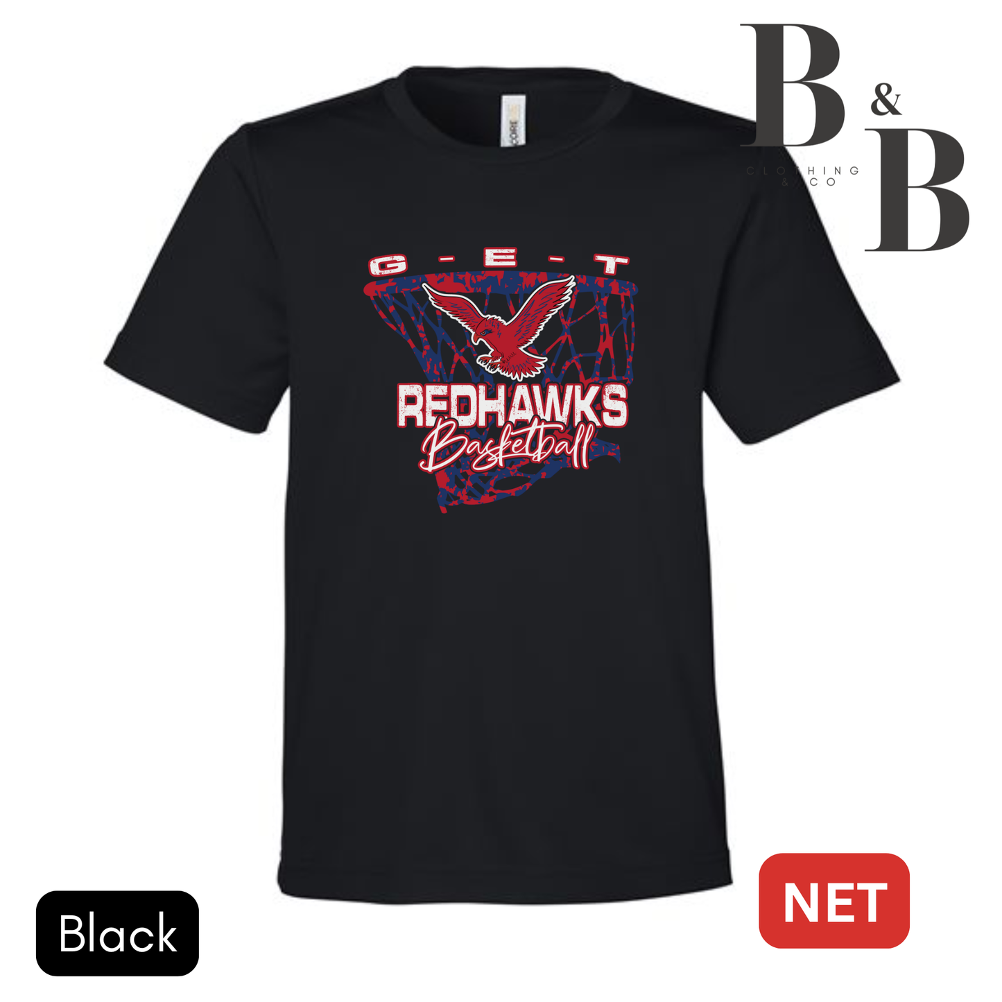 G-E-T Basketball Performance Tees Adult & Youth