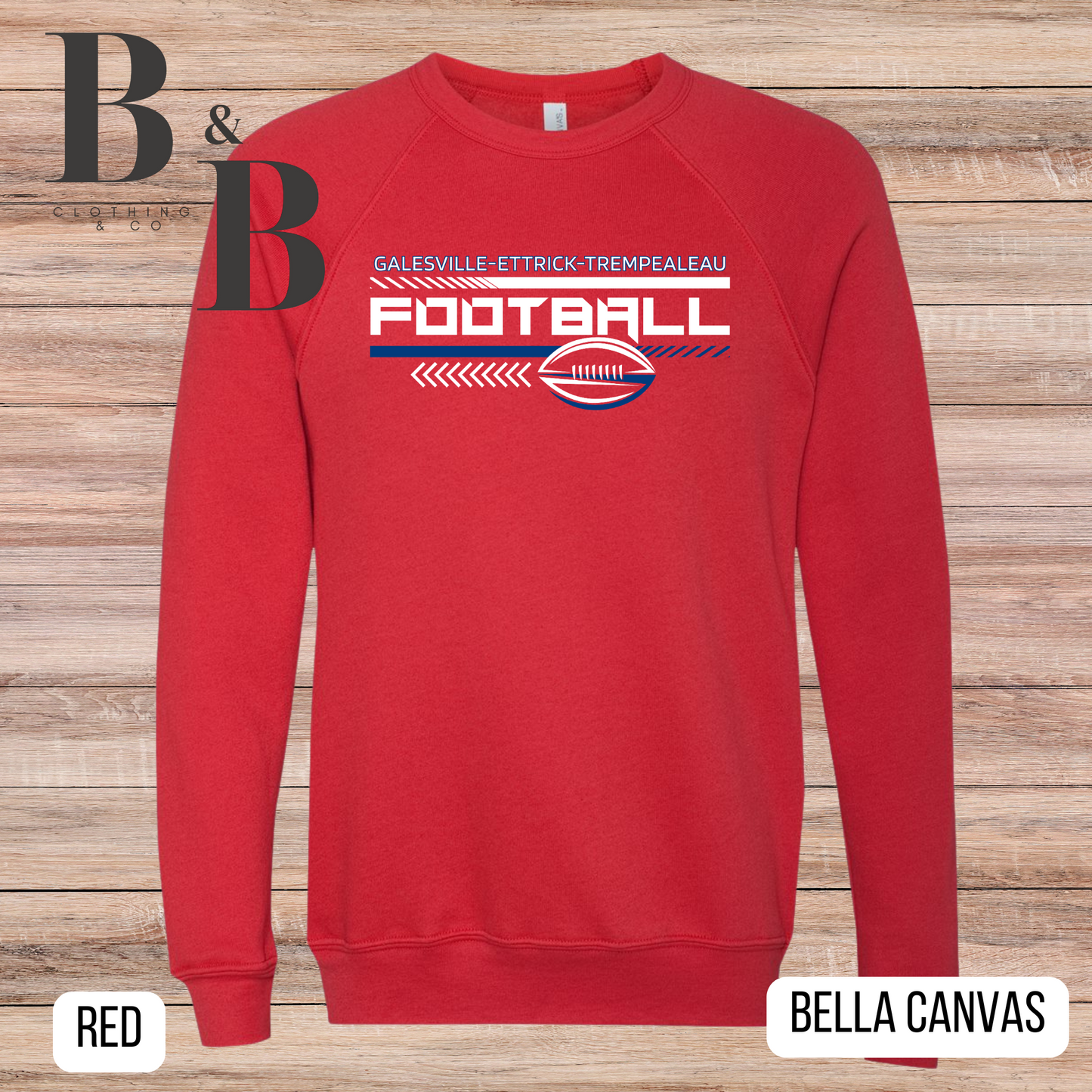 Galesville- Ettrick- Trempealeau Football Sweatshirts